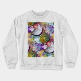 Rainbow Bubbles-Colorful Sea Crewneck Sweatshirt